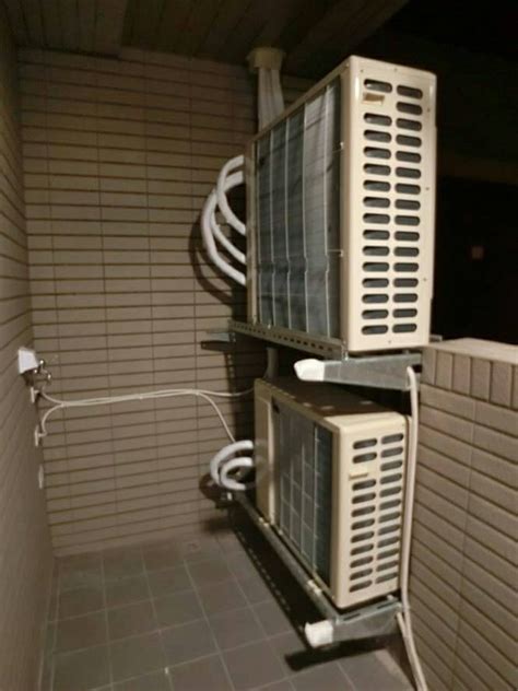 冷氣室外機裝陽台